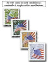 2013 First-Class Forever Stamp - A Flag for All Seasons 1set=5Sheets  Was $73.00/set