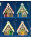 2013 US Holiday Gingerbread Houses Forever Postage Stamps 1set=5Sheets  Was $73.00/set