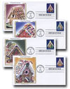 2013 US Holiday Gingerbread Houses Forever Postage Stamps 1set=5Sheets  Was $73.00/set