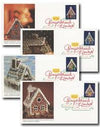 2013 US Holiday Gingerbread Houses Forever Postage Stamps 1set=5Sheets  Was $73.00/set