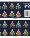 2013 US Holiday Gingerbread Houses Forever Postage Stamps 1set=5Sheets  Was $73.00/set