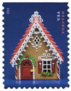 2013 US Holiday Gingerbread Houses Forever Postage Stamps 1set=5Sheets  Was $73.00/set