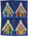 2013 US Holiday Gingerbread Houses Forever Postage Stamps 1set=5Sheets  Was $73.00/set