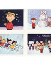 2015 USPS Charlie Brown Xmas Pane of 20 Forever Postage Stamps 1set=5Sheets  Was $73.00/set