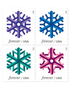 2015 USPS Geometric Snowflakes Forever Postage Stamps 1set=5Sheets  Was $73.00/set