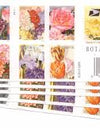 2016 US Botanical Art Beautiful Flower Bloom Forever Postage Stamps 1set=5Sheets  Was $73.00/set