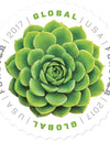 2017 USPS Global Green Succulent International Forever Stamps 1set=5Sheets  Was $73.00/set