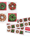 2019 USPS Christmas Tradition Celebration Holiday Wreaths Forever Stamps 1set=5Sheets  Was $73.00/set