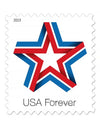2019 USPS Star Ribbon Forever Stamps 1set=5Sheets  Was $73.00/set
