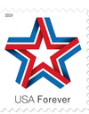 2019 USPS Star Ribbon Forever Stamps 1set=5Sheets  Was $73.00/set