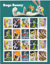 2020 USPS Bugs Bunny Forever Postage Stamps 1set=5Sheets  Was $73.00/set