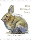 2021 Brush Rabbit Additional Ounce Forever Postage Stamps 1set=5Sheets  Was $73.00/set