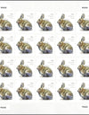 2021 Brush Rabbit Additional Ounce Forever Postage Stamps 1set=5Sheets  Was $73.00/set