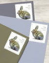 2021 Brush Rabbit Additional Ounce Forever Postage Stamps 1set=5Sheets  Was $73.00/set