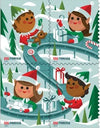 2022 USPS Holiday Elves Forever Postage Stamps 1set=5Sheets  Was $73.00/set