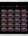 2022 USPS James Webb Space Telescope Stamps 1set=5Sheets  Was $73.00/set