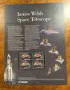 2022 USPS James Webb Space Telescope Stamps 1set=5Sheets  Was $73.00/set