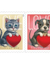 2023 USPS Cat and Dog Love Forever Stamps 1set=5Sheets  Was $73.00/set