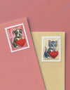 2023 USPS Cat and Dog Love Forever Stamps 1set=5Sheets  Was $73.00/set
