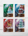 2023 US Snow Globes Booklet Stamps 1set=5Sheets  Was $73.00/set