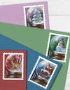 2023 US Snow Globes Booklet Stamps 1set=5Sheets  Was $73.00/set