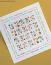 2023 Thinking of You Postage Forever Stamp US First Class Letter Card 1set=5Sheets  Was $73.00/set
