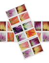 2023 US Tulip Blossoms First-Class Forever Stamps 1set=5Sheets  Was $73.00/set