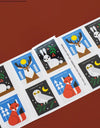 2023 Winter Woodland Animals Forever Postage Stamps 1set=5Sheets  Was $73.00/set