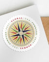 2025 Global1794 Compass Rose Stamps Sheet of 10