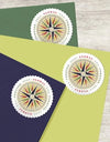 2025 Global1794 Compass Rose Stamps Sheet of 10