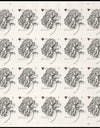 2015 Vintage Rose Pane Wedding Forever Postage Stamps 1set=5Sheets  Was $73.00/set
