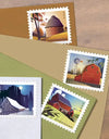 2021 USPS Barns Postcard Forever Postage Stamps 1set=5Sheets  Was $73.00/set