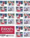 2014 USPS Rudolph the Red-Nosed Reindeer Forever Stamps 1set=5Sheets  Was $73.00/set